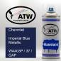 Preview: Chevrolet, Imperial Blue Metallic, WA403P / 37 / GAP: 400ml Sprühdose, von ATW Autoteile West.